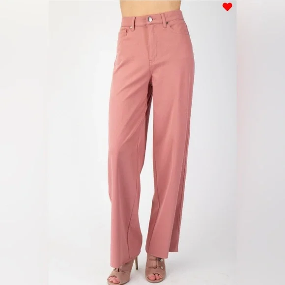 175. Soft Mauve pants, pink, various sizes - Picture 3 of 5